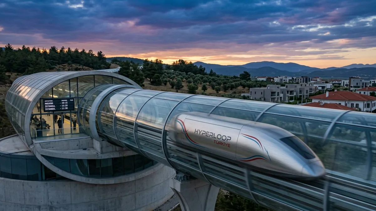 Ankara ve İstanbul Arası Hyperloop Dönemi Başlıyor