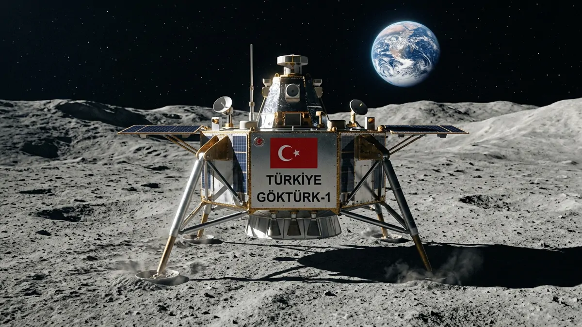 Türkiye Ay Yüzeyine İndi: AYAP-2 Misyonunda Tarihi Başarı