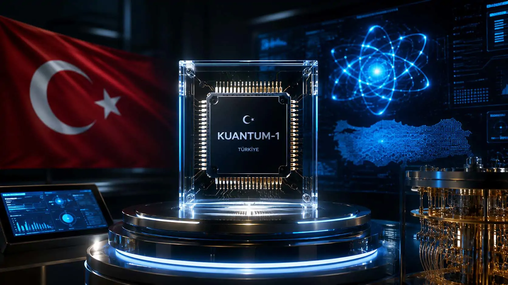 Türkiye Kuantum Çağına Yerli İşlemci KUANTUM-1 İle Giriyor
