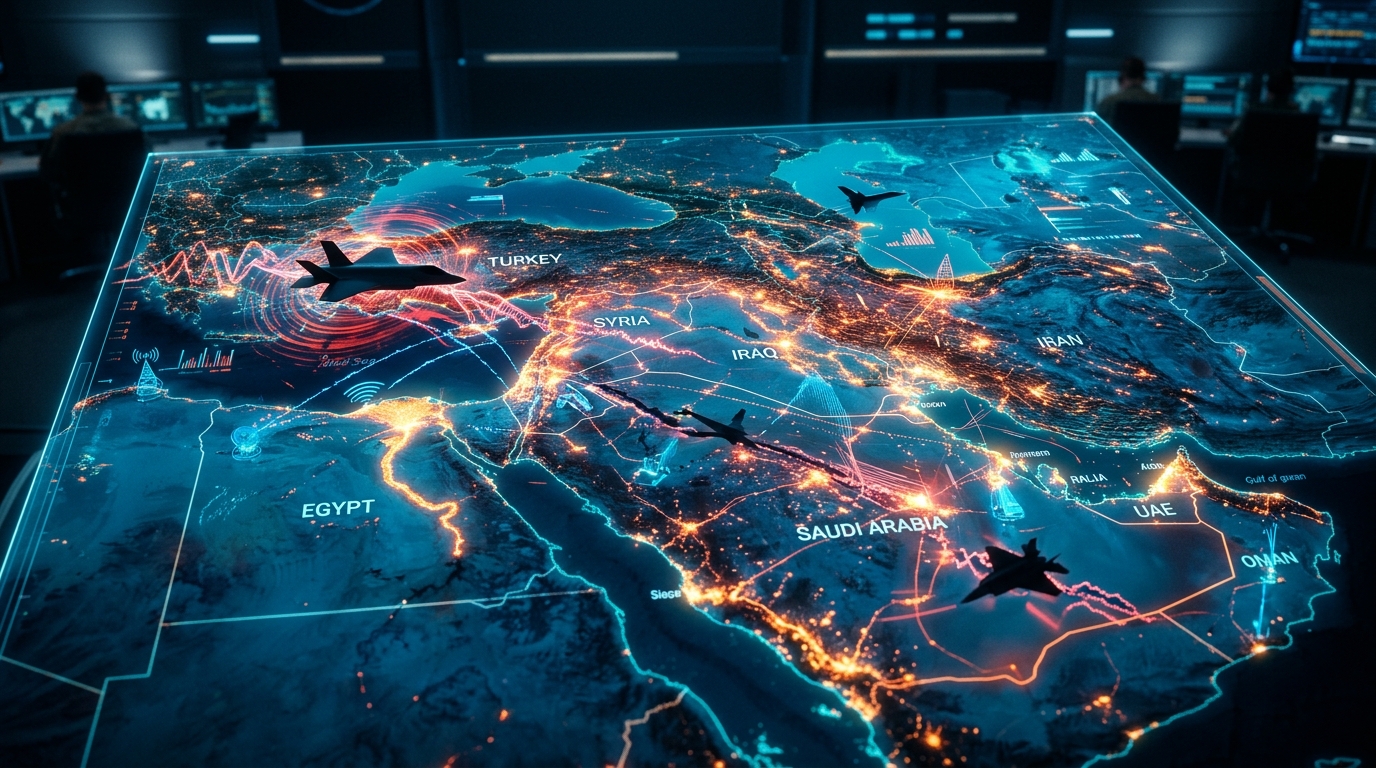 Orta Doğu Semalarında Görünmez Savaş GPS Sinyalleri Kararıyor